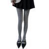 Women Vintage Sweet Girls Slimming Pantyhose Stockings Dark Floral Patterned Opaque Silky Skinny Tights Leggings Hosiery