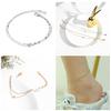 Ankle Zirconia Women Simple Fashion Jewelry Versatile Accessory Girl Chain Gifts