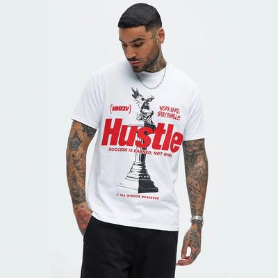 Sommer Neue Trendige Kleidung Ausgehen Herren Lässiges Kurzarm-T-Shirt