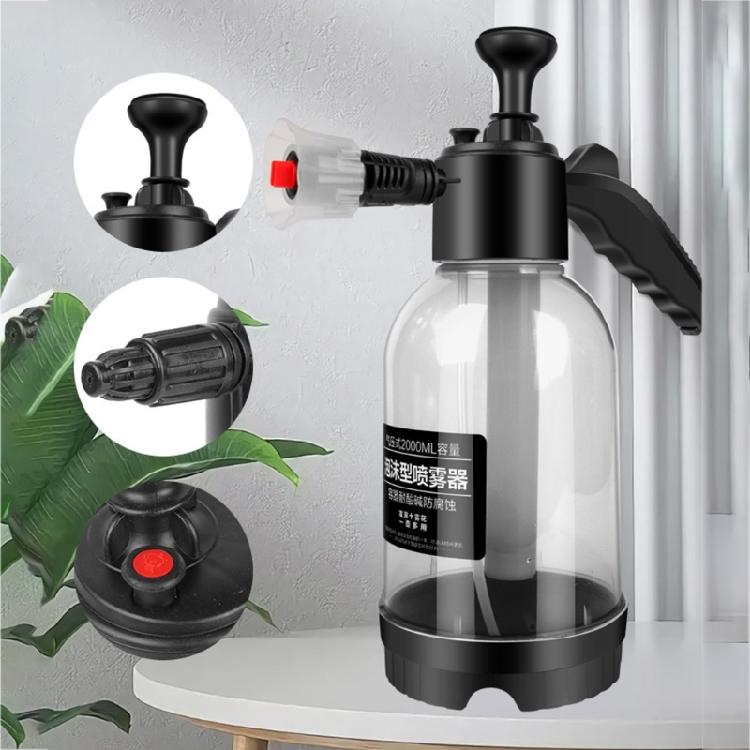 Air-Compression Pump Watering Bottle Gardening Manual Air Pressure Spray Can 2L