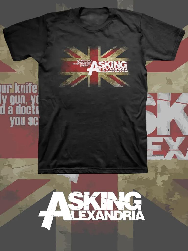 Asking Alexandria Band Print T-shirt