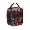 Yayoi Kusama Thermal Insulated Lunch Bag for Picnic  Reusable Food Container Bags Thermal Cooler Lunch Boxes