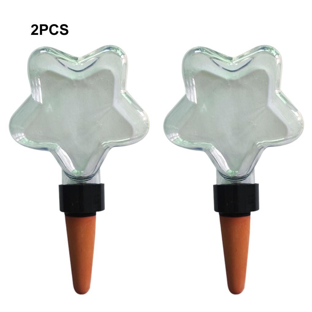 2PCS/SET Plant Watering Devices Self Watering System For Plants 200ML Automatic Drip Irrigation Device Vacation Plant Watering