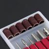 6pcs Electric Drill Manicure Head Cutter Nail Art Tool Nail Drill Bit Gel Polish Remover Set Machine