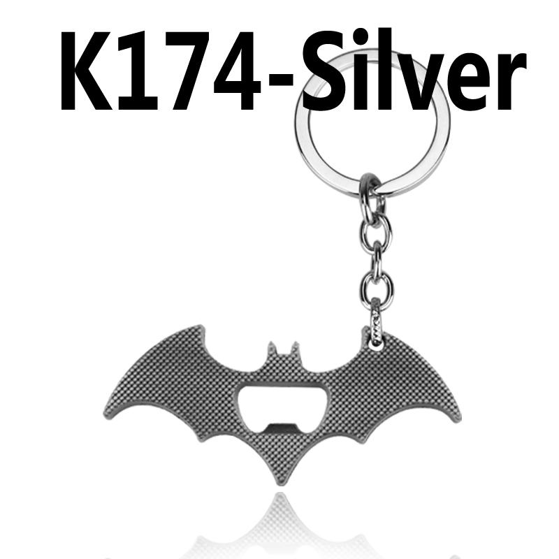 Bat Pendants Keychain Toy Superheroes Movie Jewelry Car Key Ring Bags Accessories for Men Women Fans Gifts Souvenir