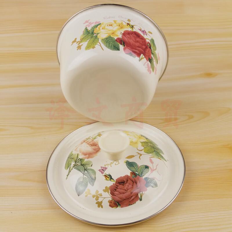 OLOEY Ностальгическая эмалированная миска для умывания