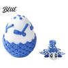 Stress Relief Dragon Flexible Sports Ball And Egg Articulated Fidget Toy 3D Egg Toy Printed with Winged Inside Desk Bendable Figure