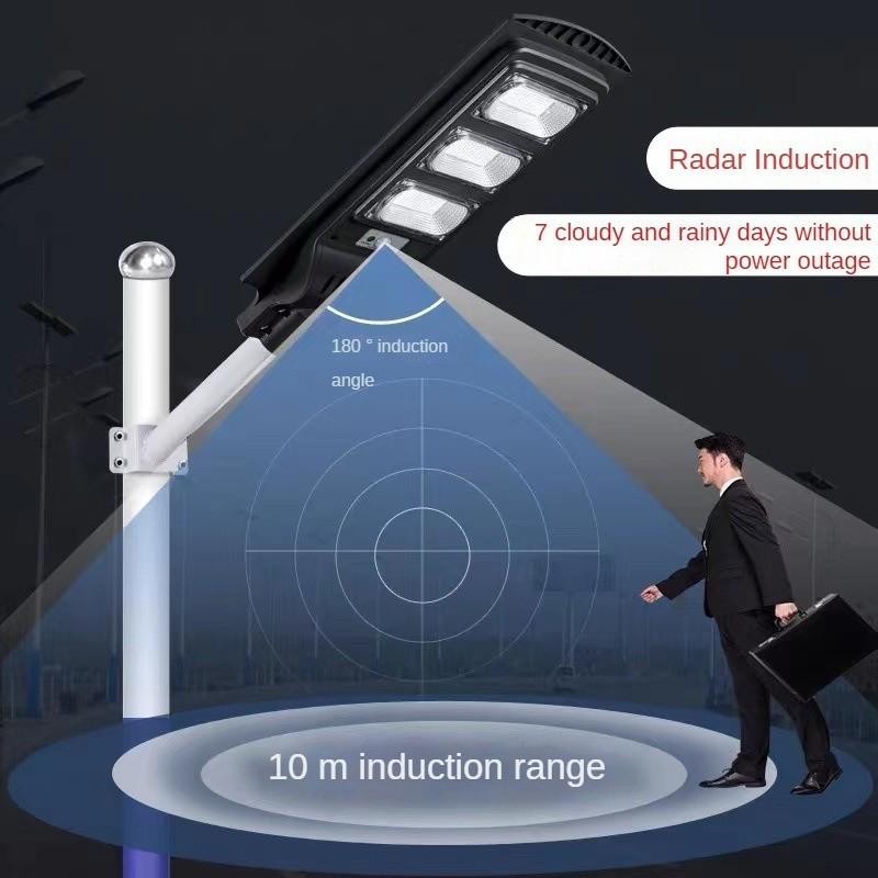 Integrated LED Street Lights Outdoor Solar Courtyard Lights Professional Waterproof Human Sensing Street Light