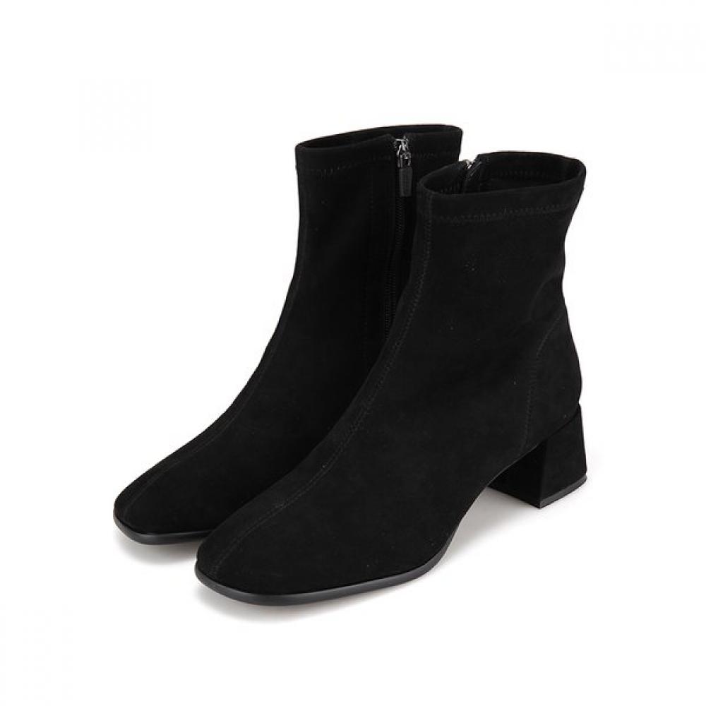 Barbara Leather Suede Basic 5cm Ankle Boots Bbh832bk 250mm 18132₽