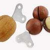 Pack of 20 Nut Openers for Macadamia Hazelnut and Pecan Stainless Steel Construction Walnut Opening Tool Kitchen Gadget
