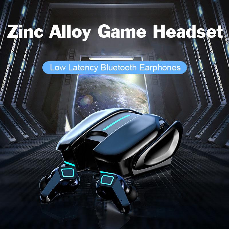 Gaming Drahtlose Ohrhörer Geringe Latenz Professioneller Gamer Bluetooth Kopfhörer Mit Mikrofon Stereo HiFi Headset