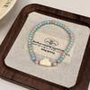 Cartoon Kitten Bunny Beaded Bracelet Sweet and Cute Design Zen Bracelet Versatile Premium Chinese Jewelry