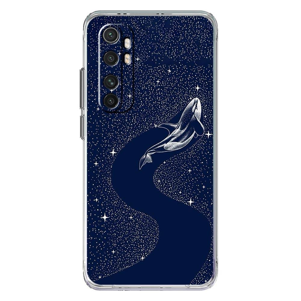 Killer Whale Orca Phone Case For Xiaomi Mi Poco X6 X5 NFC X3 F6 F5 Pro F4 F3 15 14T 14 13T 12T 12 13 Lite 11 Clear Cover