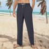 Men's Home Soft Pajama Pants Drawstring With Pockets Casual Sports Pants