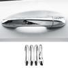 Car Decoration Door Handle Cover For Mercedes Benz C E Class GLC GLB A B GLE GLS CLA GLA 2016- Car Styling Upgrade