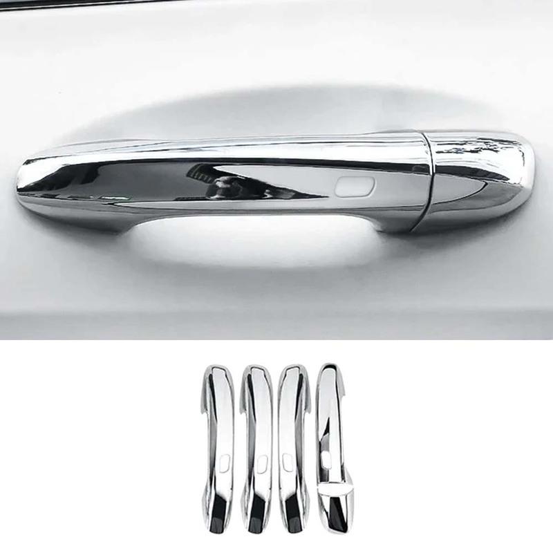 Car Decoration Door Handle Cover For Mercedes Benz C E Class GLC GLB A B GLE GLS CLA GLA 2016- Car Styling Upgrade