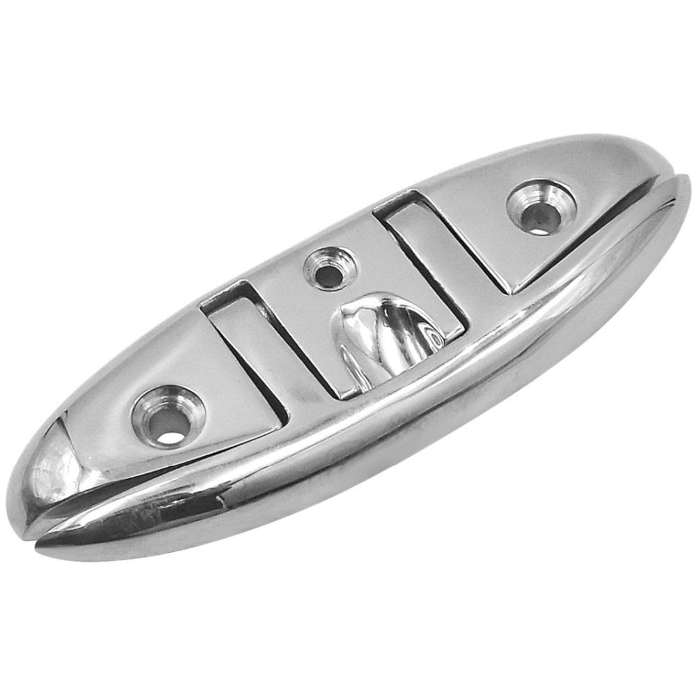 

5-дюймовые морские складные люверсы из нержавеющей стали 316, утопленные в палубу, устанавливаемые на док-станции, для доков, каяков, лодок