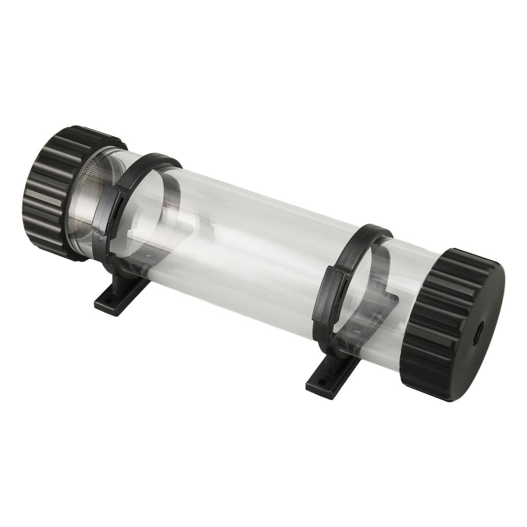 PC Water Pump Tank, POM 240mm Computer Liquid Water Cooling Radiator Acrylic Cylinder Water Reservoir Tank for PC Computers