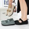 Women's Shoes Summer Hollow Breathable Mesh Shoes Lazy One-pedal Shoes Solid Color Versatile Casual Shoes