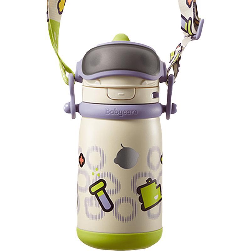 Babycare Dinosaur Kids Insulated Straw Bottle