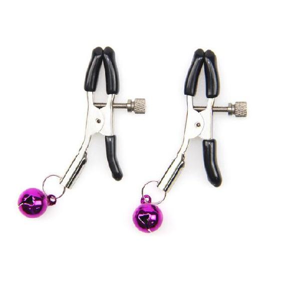 Sex toys BREAST STIMULATOR pair bell nipple clamps Alternative Lover Game shaking milk overcast clip massage EROTIC