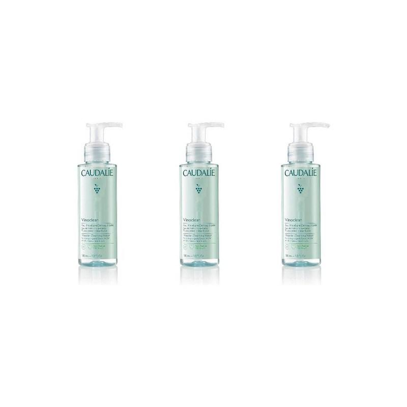Caudalie Vinoclean Micellar Cleansing Water 100ml 3-Pack, 300ml