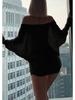2026 Spring European-Style Sexy One-Shoulder Strapless Bodycon Dress