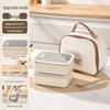 Ruhan 304 Edelstahl Quadratische Brotdosen Set