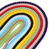 1 String 8x6mm Solid Color Glass Beads Cylindrical Loose Spacer Beads For Jewelry Making DIY Crafts Bracelet Necklace Wholesale