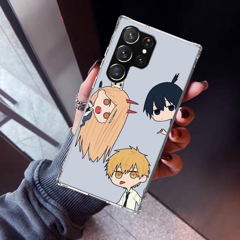 C-Chainsaw Mans Cute Phone Case For Samsung Galaxy A17 A57 A37 A16 A26 A36 A56 A15 A25 A35 A55 A14 A13 A54 A53 A34 A24 A33 A23 G