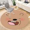 1pc We Bare Bears Office Round Area Rug, Under Office Chairs Bedroom Living Room Home Decor  a1022200