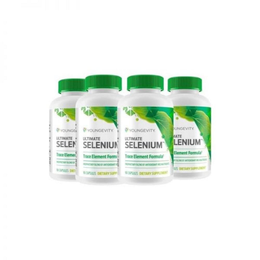 UNGBT Ultimate Selenium 100 Microgram Supplement 90 Capsules 4-Pack 100 Tablets