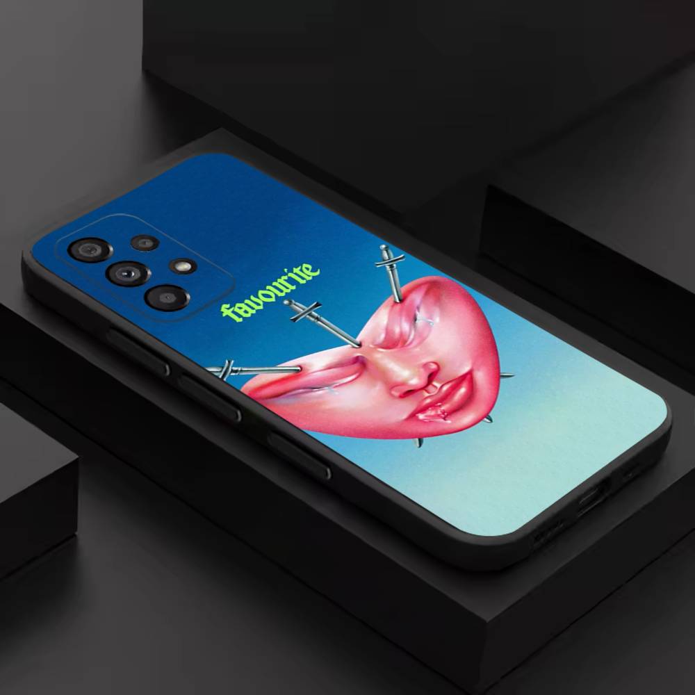 Fontaines DC Romance Cool Phone Case For Samsung S 26,25,24,23,22,30,21,10,9,Ultra,Plus,Lite,FE,4,5G Black Soft Case