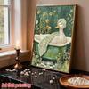 Framed Pearl Art DIY Kit with Cute Duck in Bathtub Pattern 3D Sparkling Bead Canvas Painting Handmade Gift for Home Decoration Wall Art