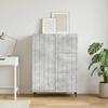 Sideboard Concrete Grey 66 x 34.5 x 91.5 cm Engineered Wood