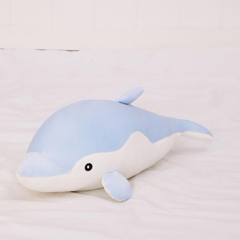 Cute Dolphin Plush Toy Large Doll Pillow Girls Gift Doll Aquarium Event Gift