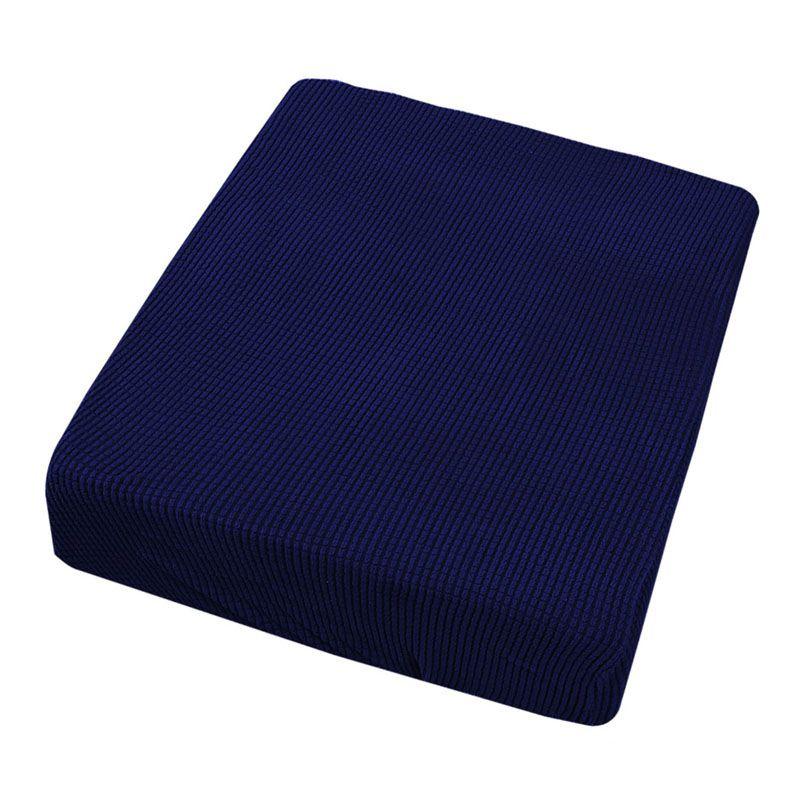 Stretchy Couch Seat Cushion Cover Soft Hand-feeling Easy To Fit Furniture Protector
