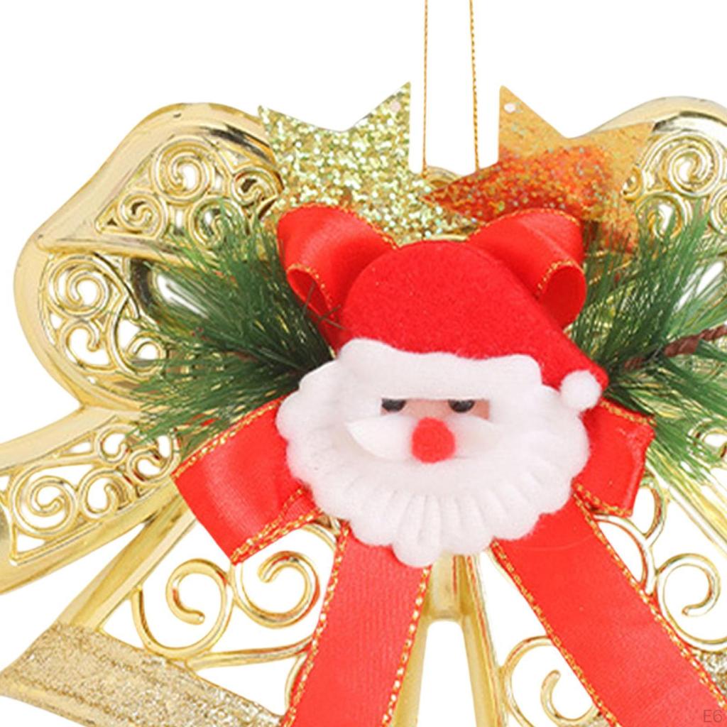 Weihnachts-Hängedekoration, Glockenanhänger, Wandschmuck zum Geschenkverpacken
