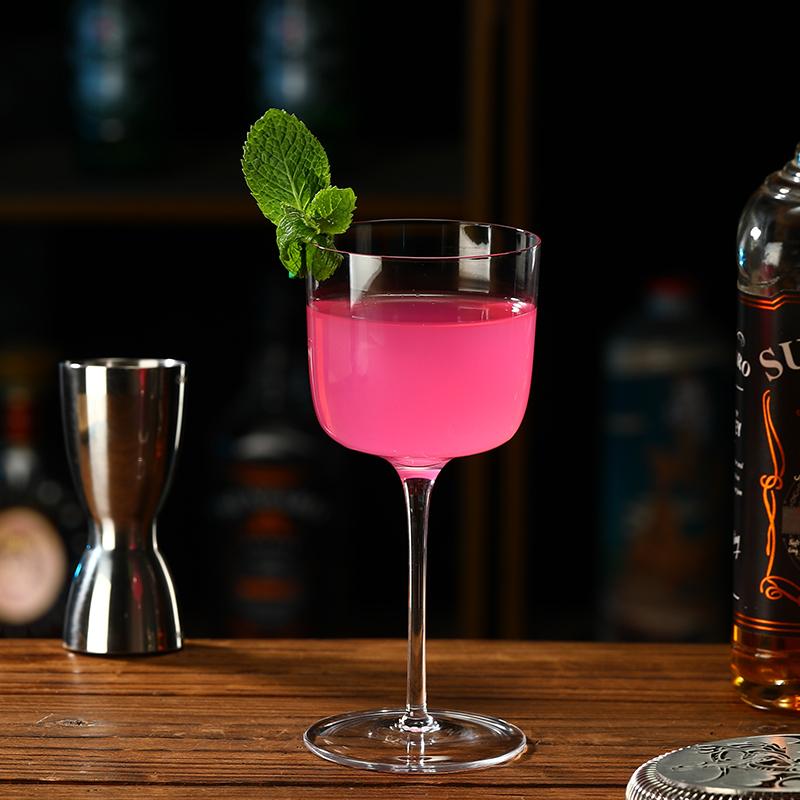 Nick und Nora Cocktailgläser, 185ml Handgeblasenes Martini-Glas Set aus 4