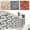 30x30CM Kitchen Touch Feel 3D Texture 4MM Thickness Wall Paper Tile Sticker Decal Home Decoration