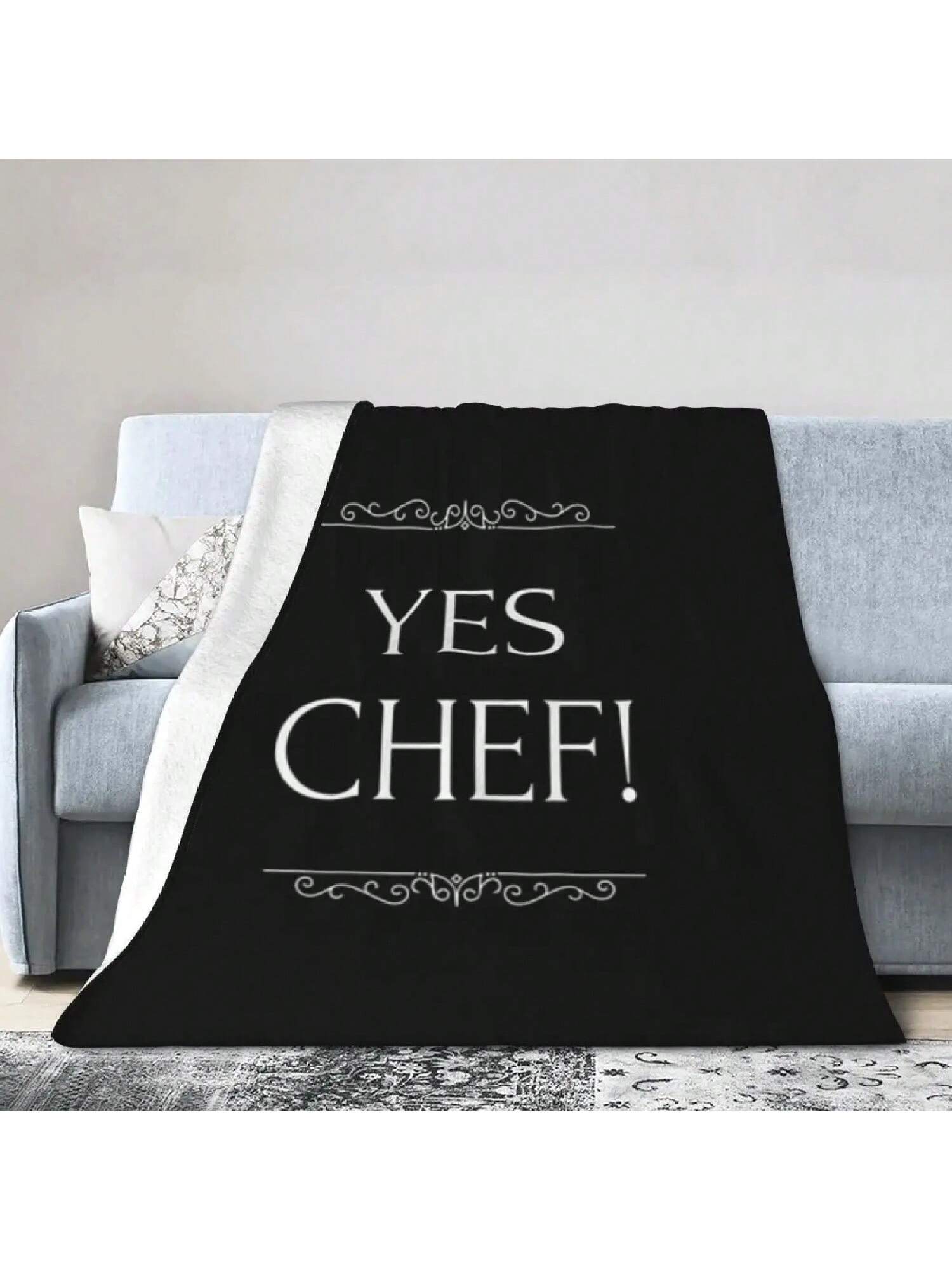 Yes Chef Essential T-Shirt Ultra-Soft Fine Flannel Blanket S разноцветный