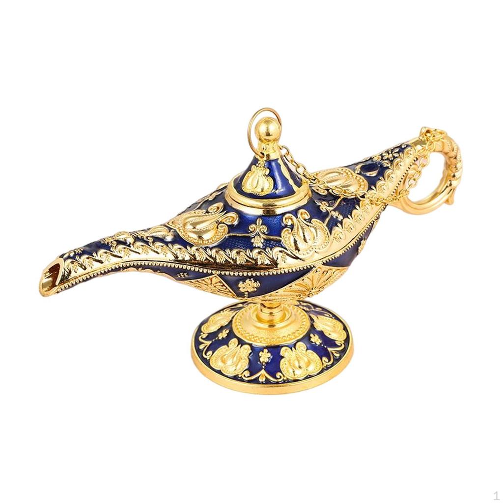 Schöne Lampe Handwerk Kunst Aufwendig geprägt Märchen Teekanne Sammlerstücke für Einweihung