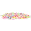 500Pcs Spacer Beads Colored Letter Plastic Hair Band Pendant Perforated Bead DIY Accessories