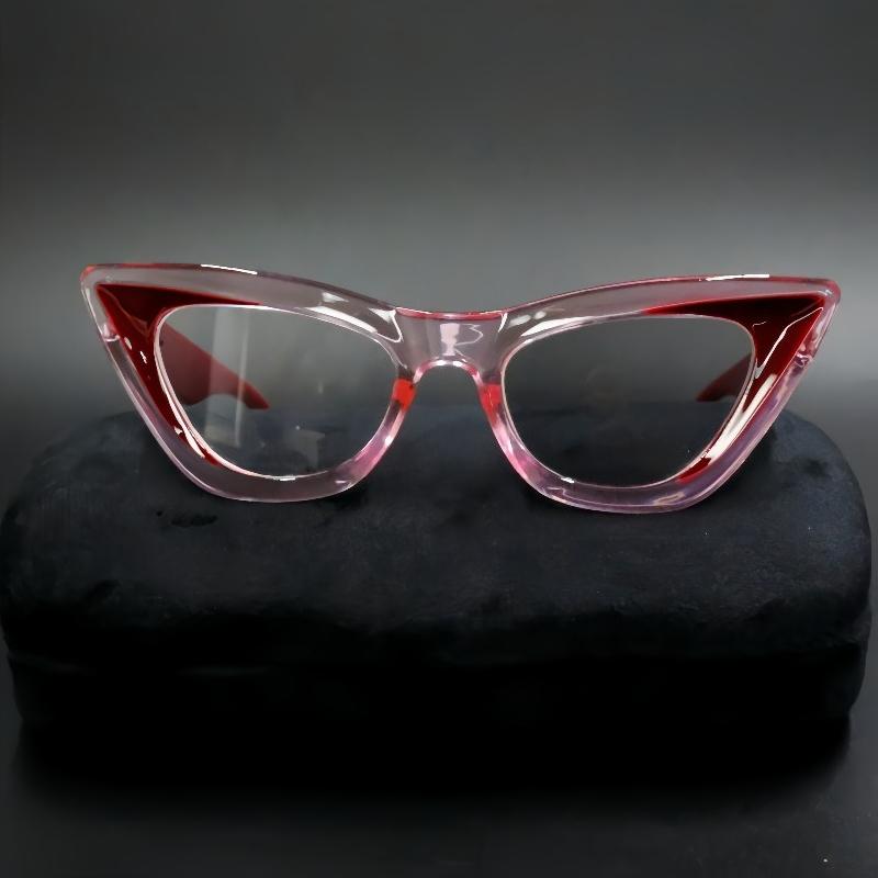 Triangle Cat's Eye Photochromic Myopia Glasses Women's INS Style Brand Design Popular Change Grey Minus Diopter Eyeglasses