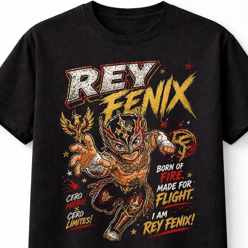 Rey Fenix Lucha Libre High Flyer Wrestling Unisex TShirt S