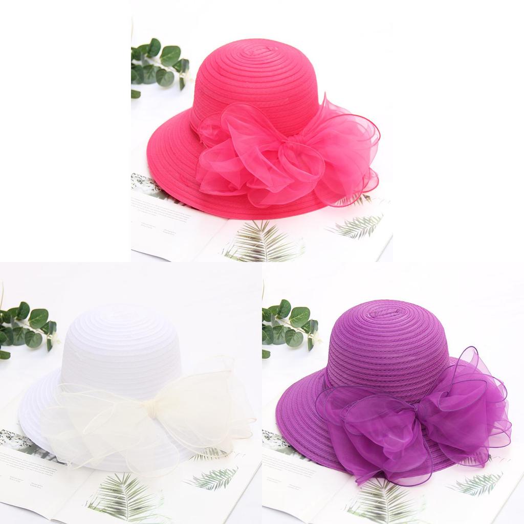 Breathable Epolyester Sun Hat With Large Brim And Adjustable Fit For Beach And Garden Use