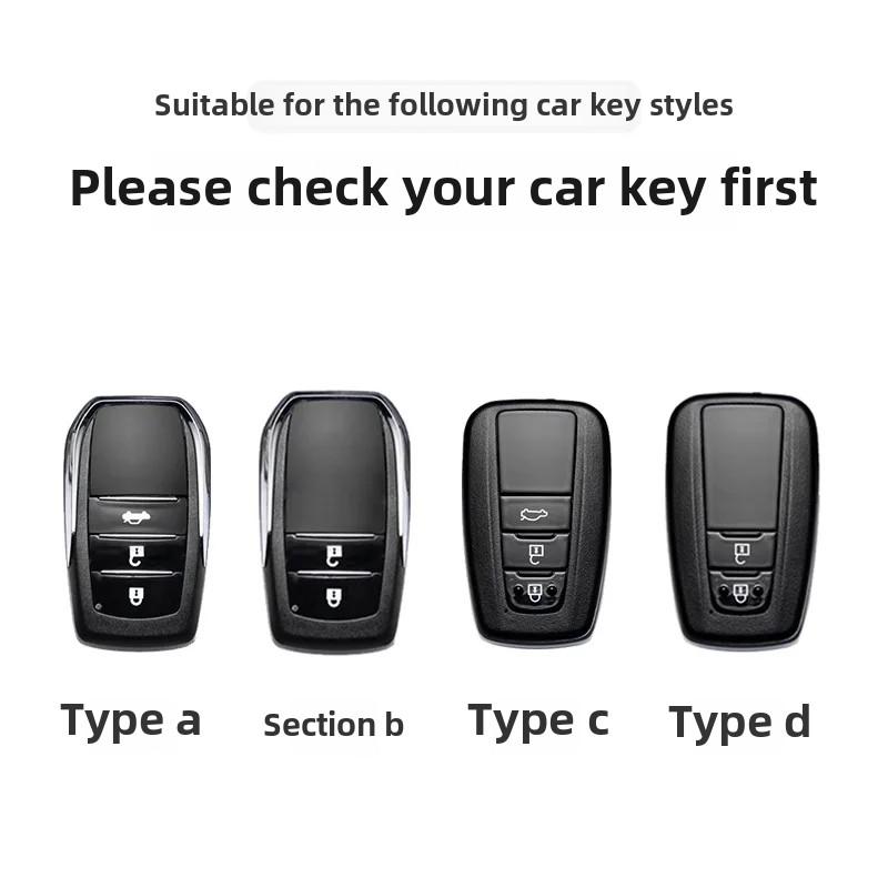 Quality Pink Key Cover for Toyota Camry Asian Dragon Harrier RAV4 Corolla Leaping CHR Key Holder Bag from Mainland China