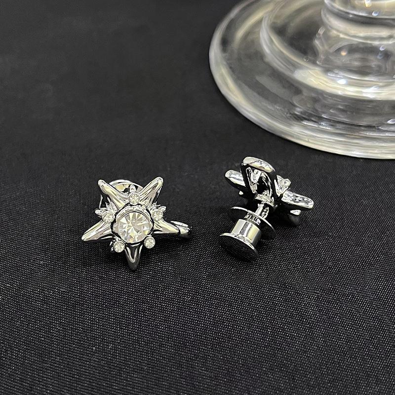 1Pair Star Diamond Jeans Button Adjustable Clips For Pant Skirts Waist Tightener Buckle Snap Button Retractable Button