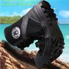 Ultra-Light Breathable Mesh Zipper Workwear Boots for Spring & Summer