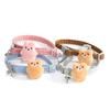 Adjustable Pet Collar with Bell - Soft Comfortable Dog Collar, Adjustable Puppy Collar, Durable Pet Neckband